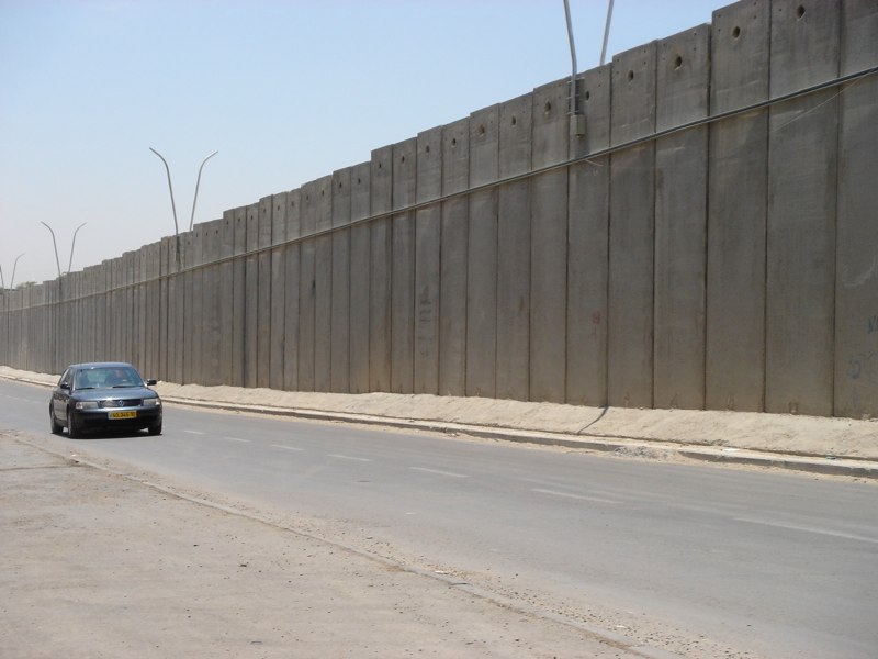 Trennmauer zwischen Israel und dem Westjordanland