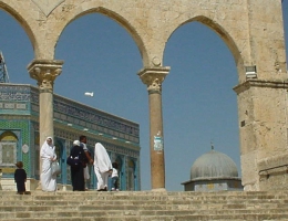 Der Felsendom gehört zu den wichtigsten islamischen Pilgerorten